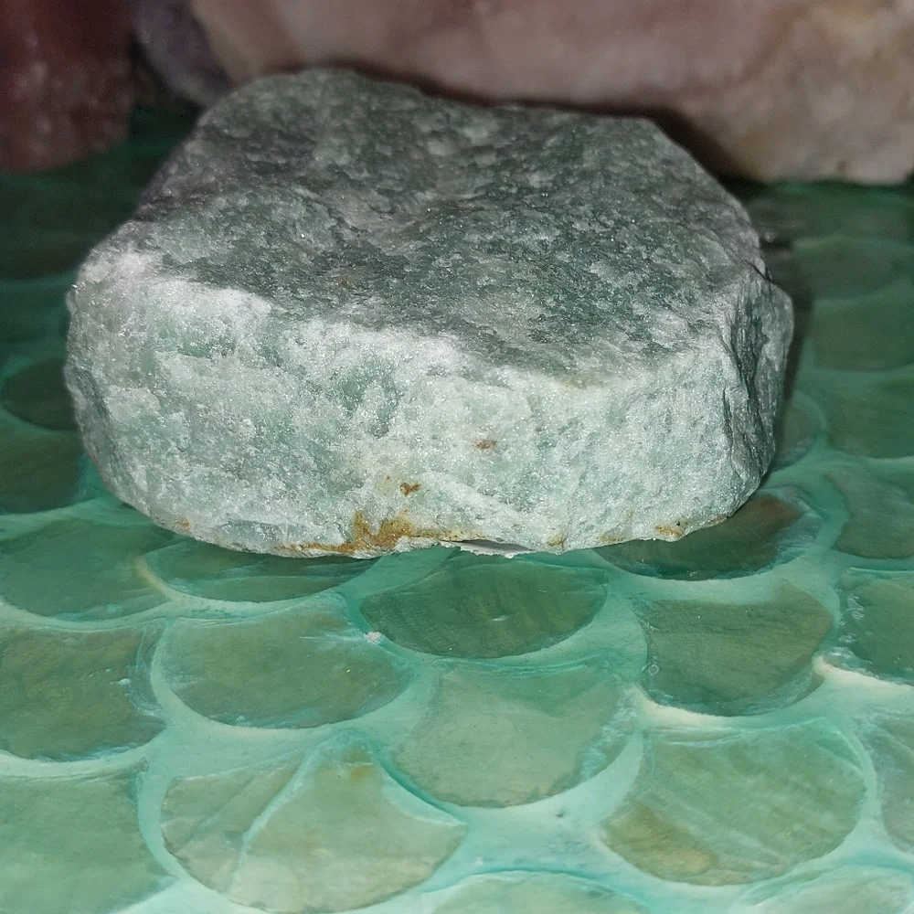 Rough Green Aventurine Incense Holder